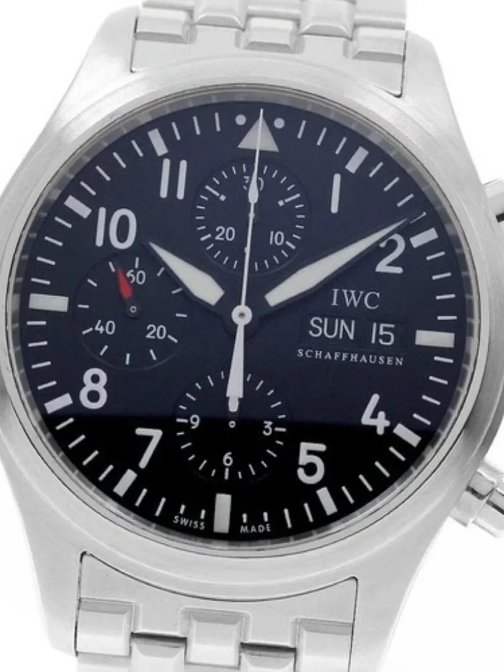 IWC SCHAFFHAUSEN Pilot watch IW371704 Chronograph Automatic Men's Watch_962422